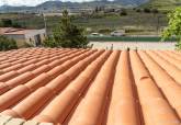 Visita al colegio pblico de La Asomada de Cartagena tras la retirada de fibrocemento del techo.