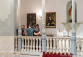 Visita de agentes de Polica Local al Palacio Consistorial 