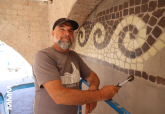 Mural del artista Giovanni Magnoli para Mucho Ms Mayo