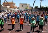 Jornada de convivencia de mayores en el Campamento de Critas en Los Urrutias