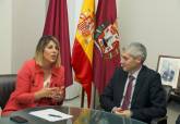 Noelia Arroyo con el CEO de Veolia, Daniel Tugues
