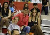 Cuarto partido del Play Off de ascenso a Liga ACB en el Palacio de Deportes de Cartagena. Odio FC Cartagena CB Ceb y Real Betis Baloncesto.