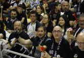 Cuarto partido del Play Off de ascenso a Liga ACB en el Palacio de Deportes de Cartagena. Odio FC Cartagena CB Ceb y Real Betis Baloncesto.