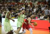 Cuarto partido del Play Off de ascenso a Liga ACB en el Palacio de Deportes de Cartagena. Odio FC Cartagena CB Ceb y Real Betis Baloncesto.