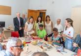 Visita a las instalaciones de la Hospitalidad de Santa Teresa tras la ampliacin de las cocinas