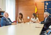 Visita a las instalaciones de la Hospitalidad de Santa Teresa tras la ampliacin de las cocinas