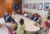 Visita a las instalaciones de la Hospitalidad de Santa Teresa tras la ampliacin de las cocinas