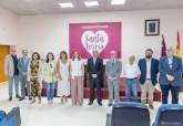 Visita a las instalaciones de la Hospitalidad de Santa Teresa tras la ampliacin de las cocinas