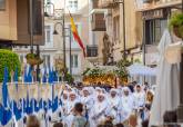 La Cofrada del Resucitado culmina su 80 aniversario con una procesin