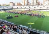 Clausura de la XXXII Liga de Comarcal de Ftbol Base en el Estadio Municipal Cartagonova