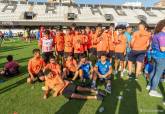Clausura de la XXXII Liga de Comarcal de Ftbol Base en el Estadio Municipal Cartagonova