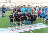 Clausura de la XXXII Liga de Comarcal de Ftbol Base en el Estadio Municipal Cartagonova