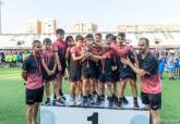 Clausura de la XXXII Liga de Comarcal de Ftbol Base en el Estadio Municipal Cartagonova