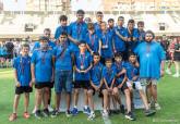 Clausura de la XXXII Liga de Comarcal de Ftbol Base en el Estadio Municipal Cartagonova
