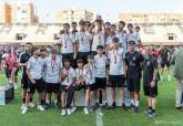Clausura de la XXXII Liga de Comarcal de Ftbol Base en el Estadio Municipal Cartagonova