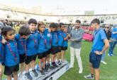 Clausura de la XXXII Liga de Comarcal de Ftbol Base en el Estadio Municipal Cartagonova