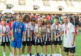 Clausura de la XXXII Liga de Comarcal de Ftbol Base en el Estadio Municipal Cartagonova