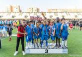 Clausura de la XXXII Liga de Comarcal de Ftbol Base en el Estadio Municipal Cartagonova