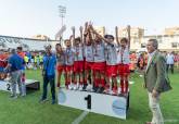 Clausura de la XXXII Liga de Comarcal de Ftbol Base en el Estadio Municipal Cartagonova