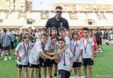 Clausura de la XXXII Liga de Comarcal de Ftbol Base en el Estadio Municipal Cartagonova
