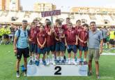 Clausura de la XXXII Liga de Comarcal de Ftbol Base en el Estadio Municipal Cartagonova