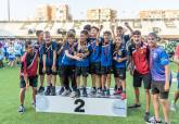 Clausura de la XXXII Liga de Comarcal de Ftbol Base en el Estadio Municipal Cartagonova