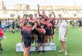 Clausura de la XXXII Liga de Comarcal de Ftbol Base en el Estadio Municipal Cartagonova