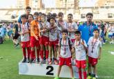 Clausura de la XXXII Liga de Comarcal de Ftbol Base en el Estadio Municipal Cartagonova