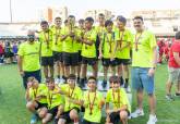 Clausura de la XXXII Liga de Comarcal de Ftbol Base en el Estadio Municipal Cartagonova