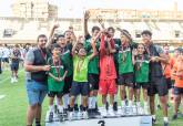 Clausura de la XXXII Liga de Comarcal de Ftbol Base en el Estadio Municipal Cartagonova
