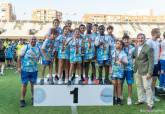 Clausura de la XXXII Liga de Comarcal de Ftbol Base en el Estadio Municipal Cartagonova