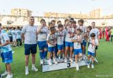 Clausura de la XXXII Liga de Comarcal de Ftbol Base en el Estadio Municipal Cartagonova