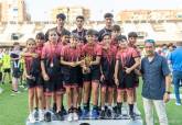 Clausura de la XXXII Liga de Comarcal de Ftbol Base en el Estadio Municipal Cartagonova
