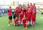 Clausura de la XXXII Liga de Comarcal de Ftbol Base en el Estadio Municipal Cartagonova