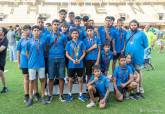 Clausura de la XXXII Liga de Comarcal de Ftbol Base en el Estadio Municipal Cartagonova