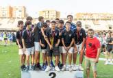 Clausura de la XXXII Liga de Comarcal de Ftbol Base en el Estadio Municipal Cartagonova