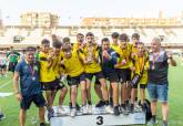 Clausura de la XXXII Liga de Comarcal de Ftbol Base en el Estadio Municipal Cartagonova