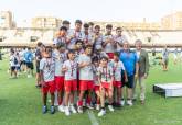 Clausura de la XXXII Liga de Comarcal de Ftbol Base en el Estadio Municipal Cartagonova