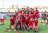 Clausura de la XXXII Liga de Comarcal de Ftbol Base en el Estadio Municipal Cartagonova
