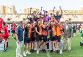 Clausura de la XXXII Liga de Comarcal de Ftbol Base en el Estadio Municipal Cartagonova