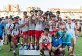 Clausura de la XXXII Liga de Comarcal de Ftbol Base en el Estadio Municipal Cartagonova