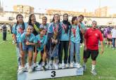 Clausura de la XXXII Liga de Comarcal de Ftbol Base en el Estadio Municipal Cartagonova