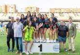 Clausura de la XXXII Liga de Comarcal de Ftbol Base en el Estadio Municipal Cartagonova