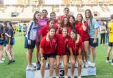 Clausura de la XXXII Liga de Comarcal de Ftbol Base en el Estadio Municipal Cartagonova