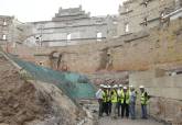 Visita a las excavaciones del Anfiteatro Romano