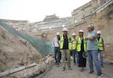 Visita a las excavaciones del Anfiteatro Romano