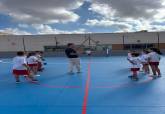 El Programa ADE y el Club Amigos Balonmano Cartagena CAB inician la 'gira' por los colegios