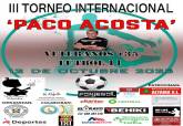 III Torneo de futbol 'Paco Acosta'