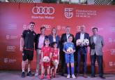 Cartagena estrena el nuevo balón de la Federación de Fútbol de la Región de Murcia