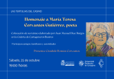 Homenaje a Mara Teresa Cervantes